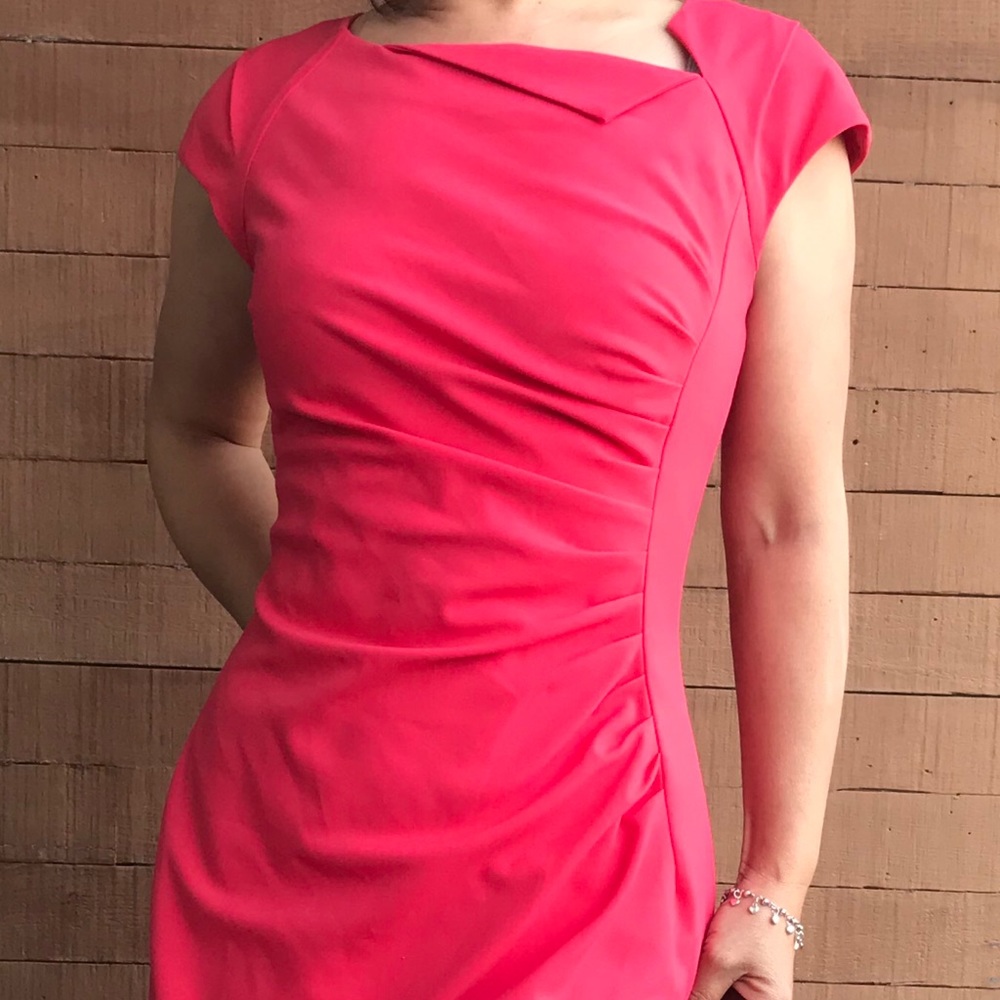 Calvin Klein Size 2 Pink Dress
